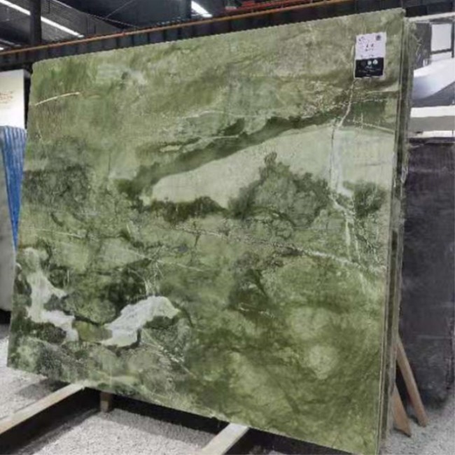 Green Jade marble slabs
